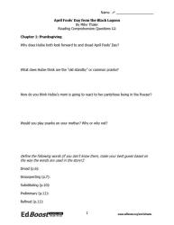  April Fools' Day from the Black Lagoon Qs