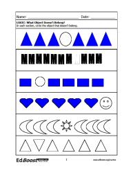 LOGIC Categorize Objects