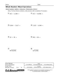Whole Number Mixed Operations Pic