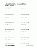 Absolute Value Inequalities with Extra Terms Pic