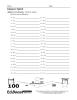 Integers Sprint Add Subtract -10 to 10 